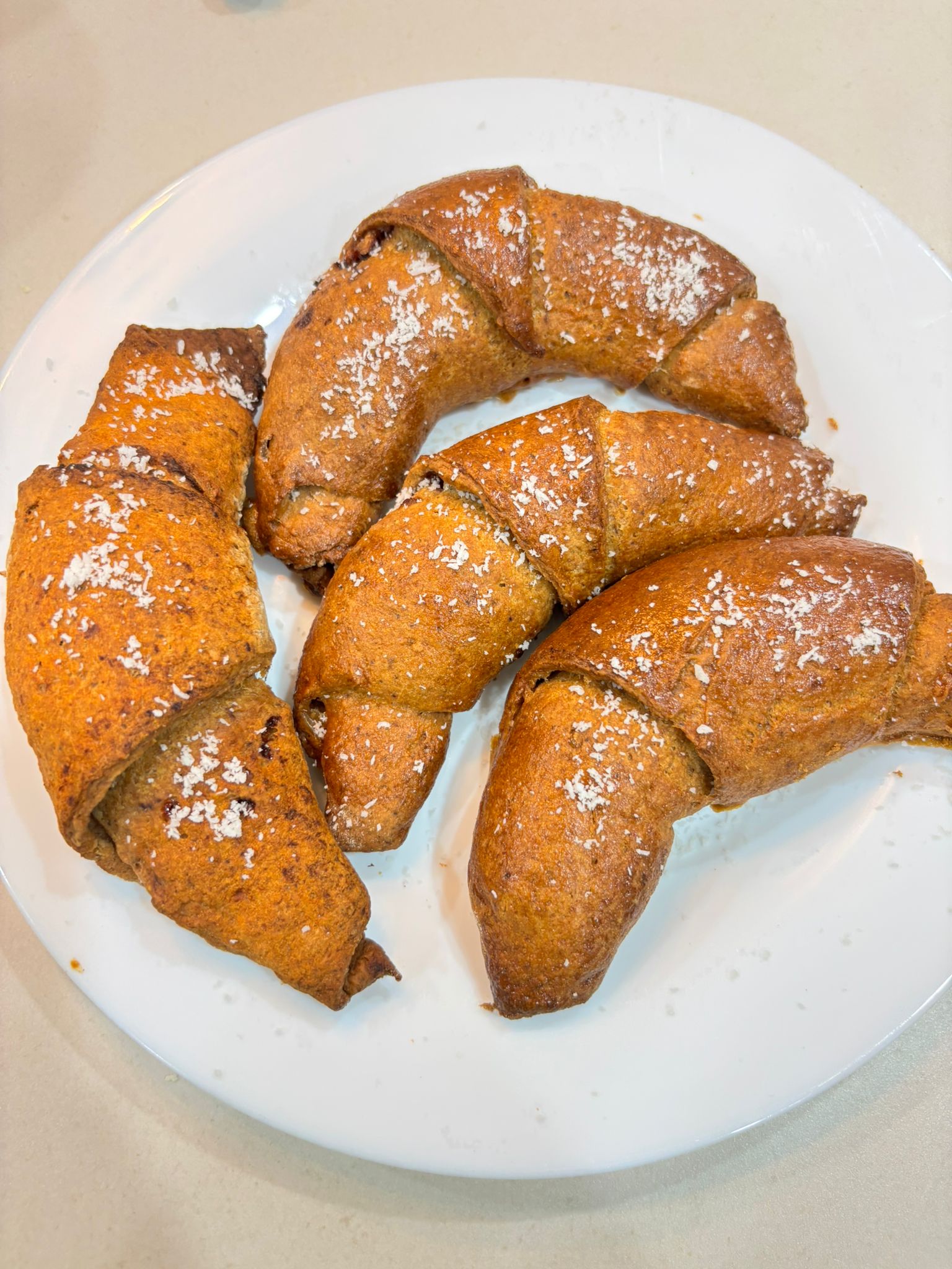 Cornuri pufoase cu semințe